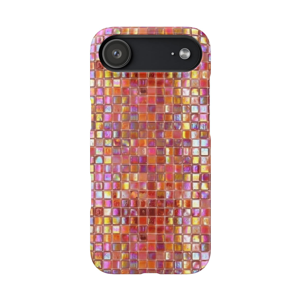 Iridescent Pink Mosaic