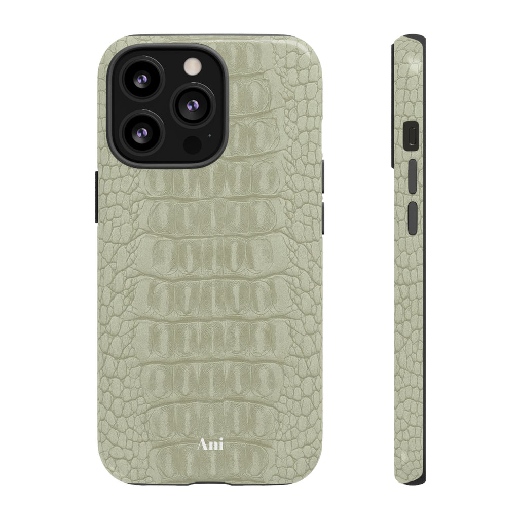 Sage Green Croc