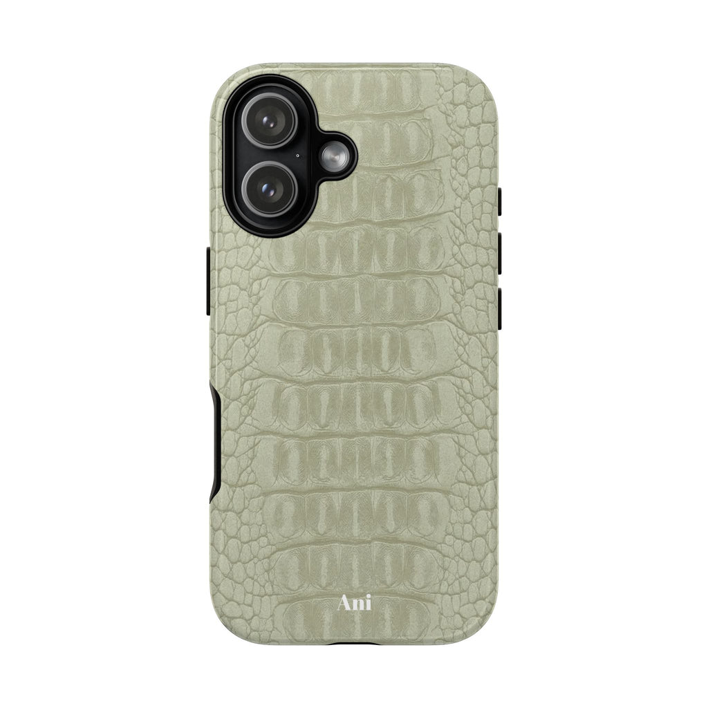 Sage Green Croc