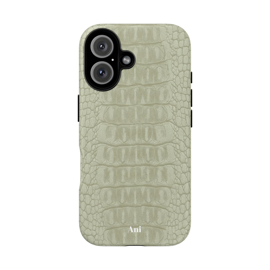 Sage Green Croc