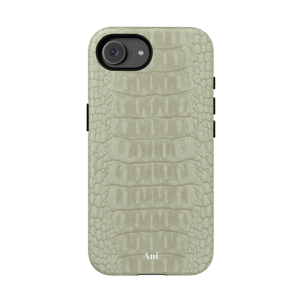 Sage Green Croc