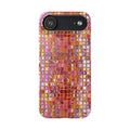 Iridescent Pink Mosaic