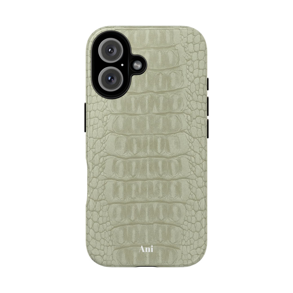 Sage Green Croc