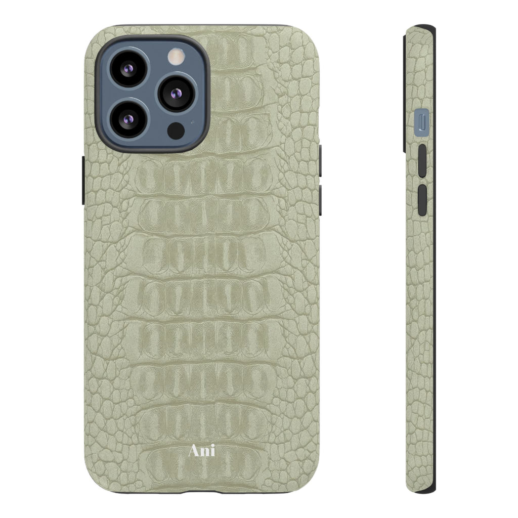 Sage Green Croc