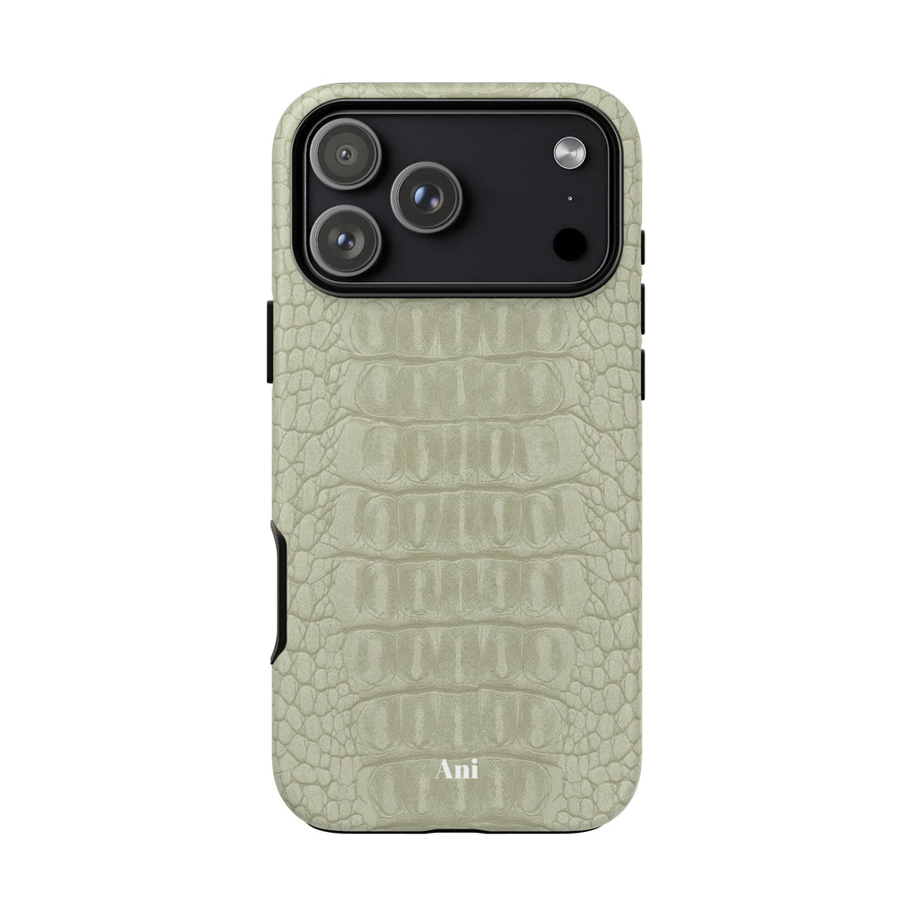Sage Green Croc