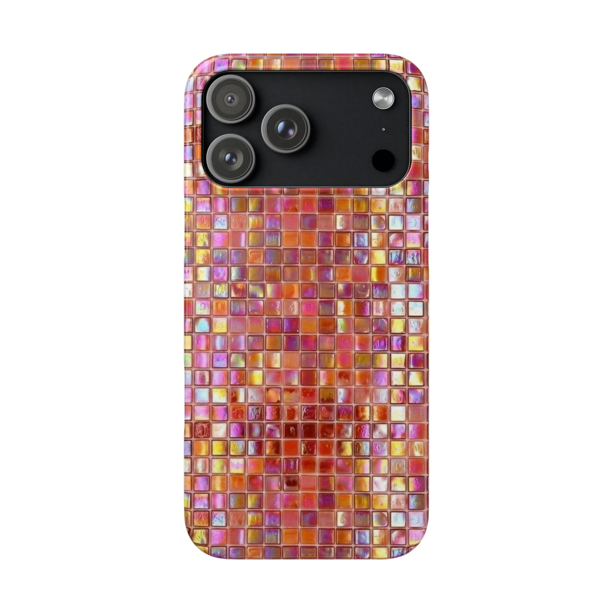 Iridescent Pink Mosaic