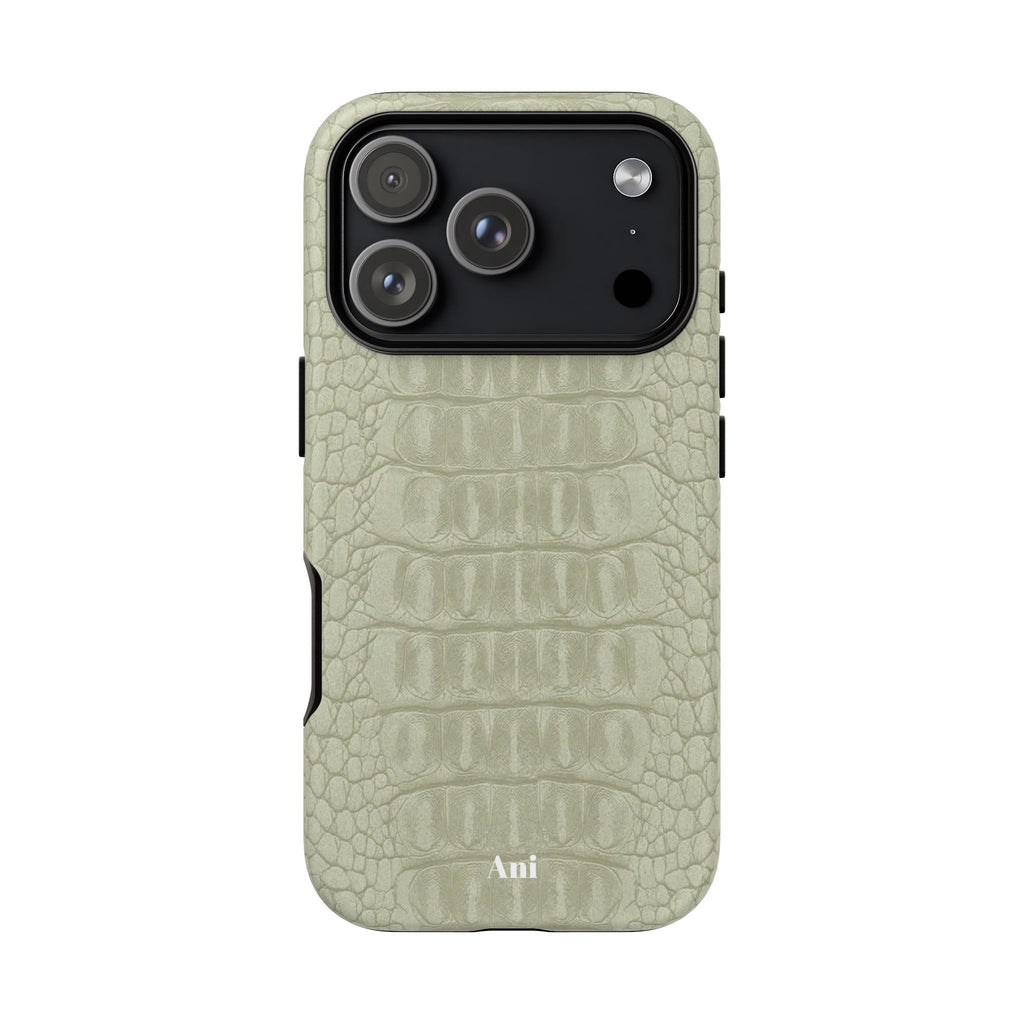 Sage Green Croc