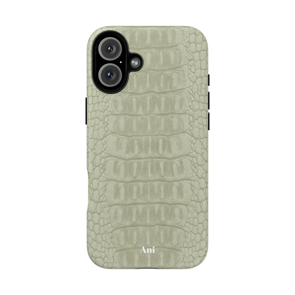 Sage Green Croc