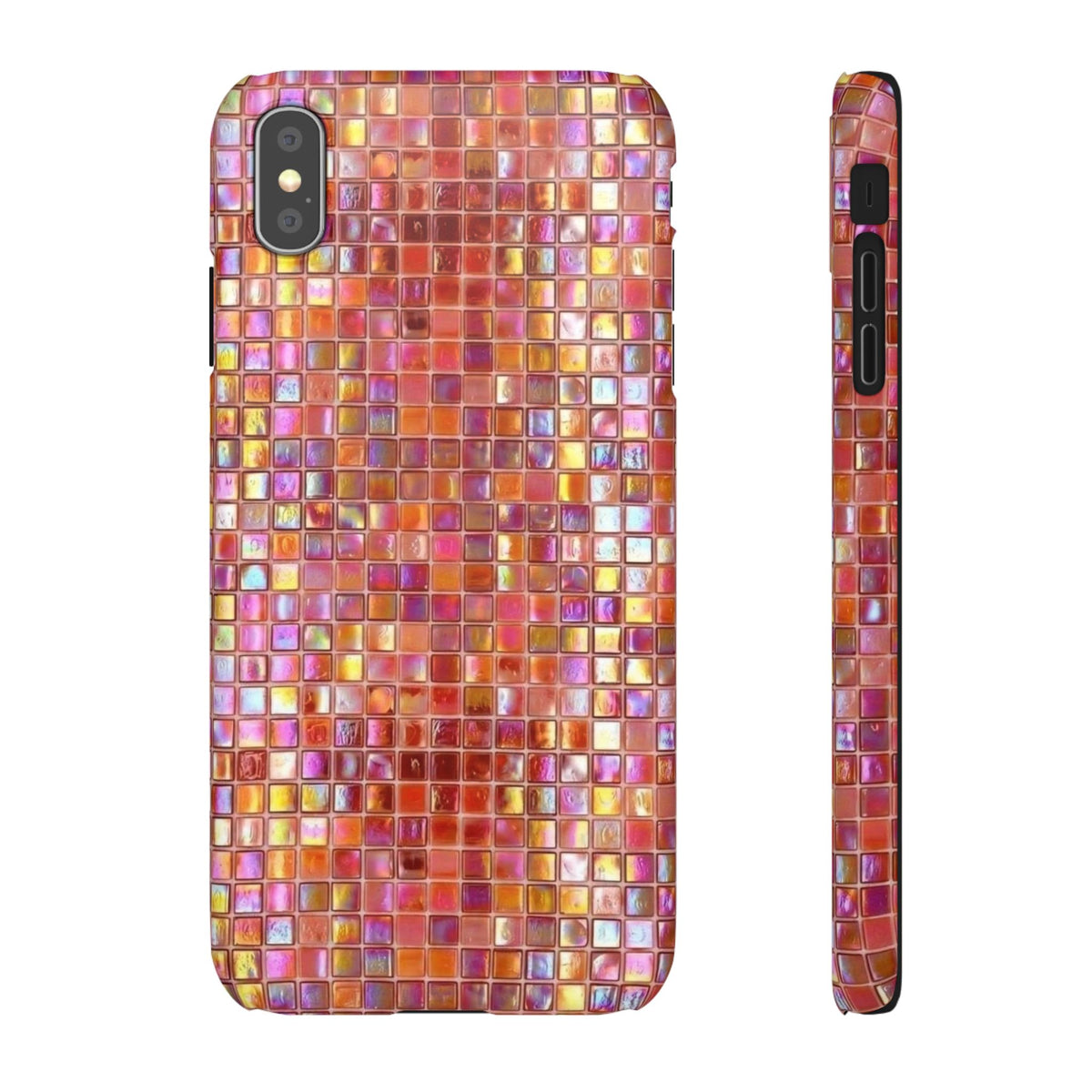 Iridescent Pink Mosaic