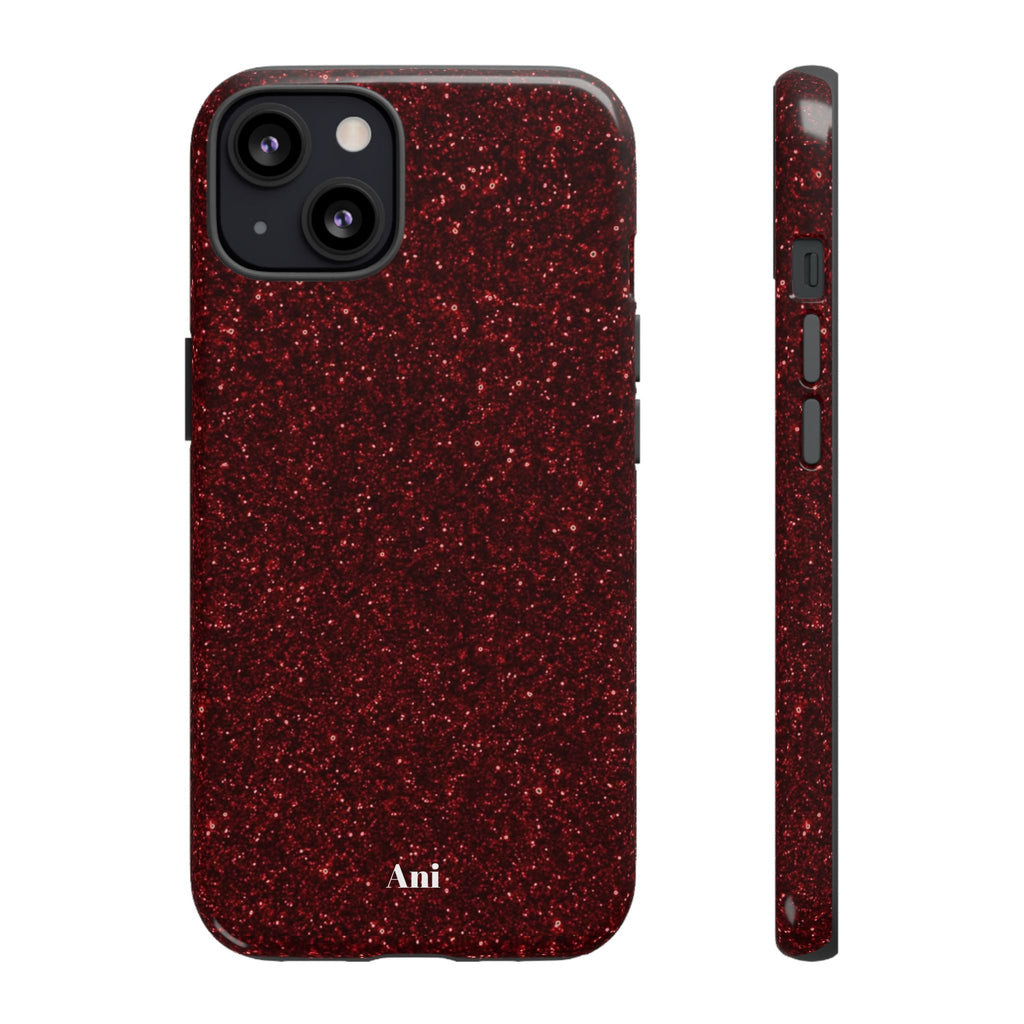 Burgundy Glitter