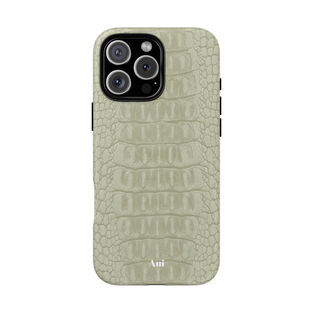 Sage Green Croc