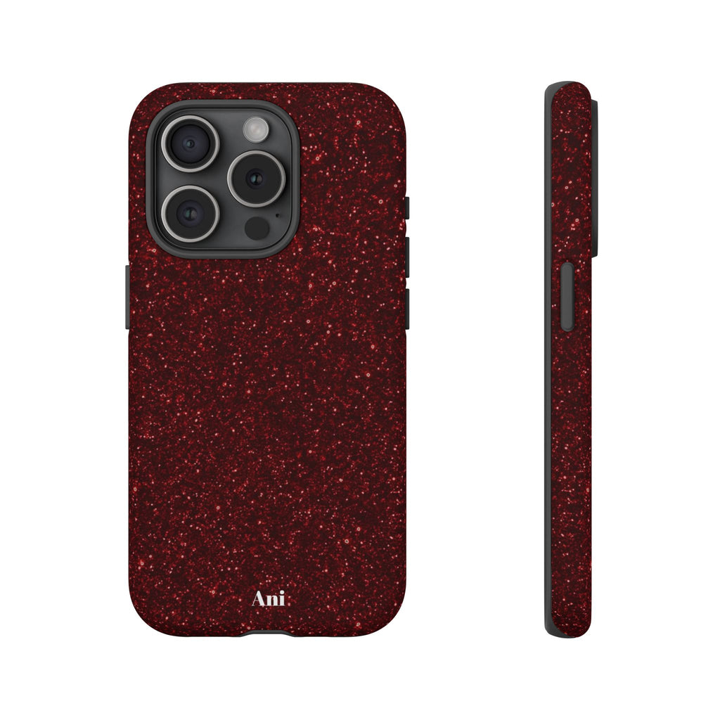 Burgundy Glitter