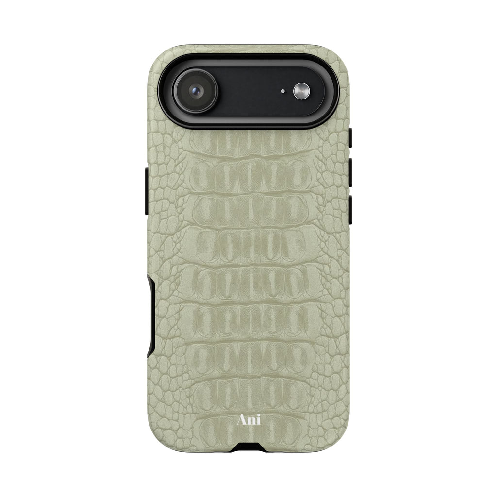Sage Green Croc