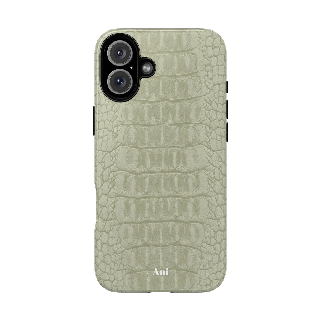 Sage Green Croc